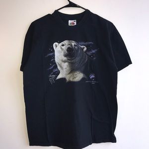 Svalbard Vintage Polar Bear Graphic T-Shirt